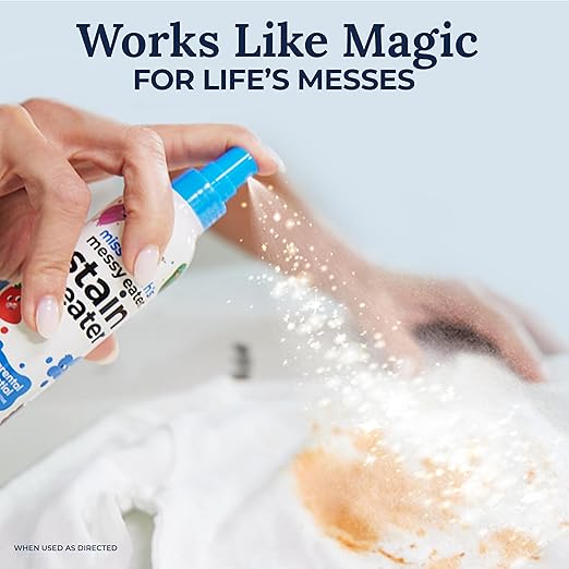 Miss Mouth's Messy Eater Stain Treater Spray - 4oz Stain Remover (a parental essential non toxic and effective)